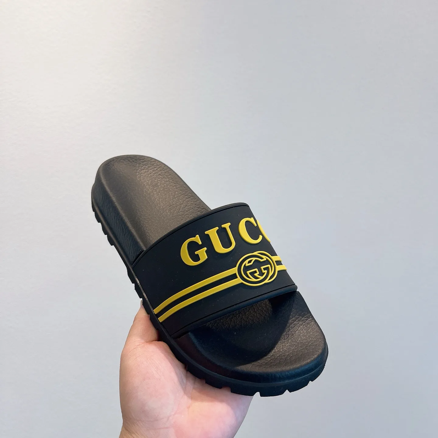 Men's Men's Shoes 130🐮🐮Gucci Gucci Slippers Gucci 2024 latest beach sandals slippers Original molding double G LOGO Original molding consistent Outsole: Men's Men's Shoes u double-layer outsole Size: 35-46
